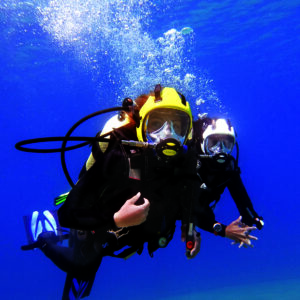 divearound PADI full face mask