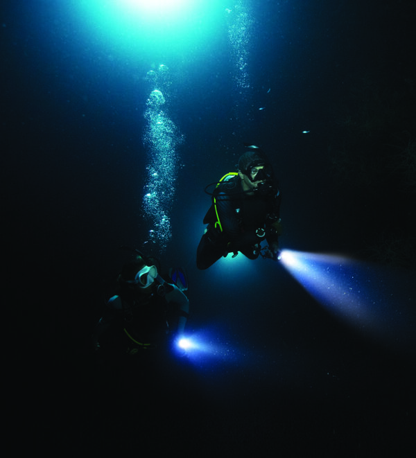 divearound PADI night diver